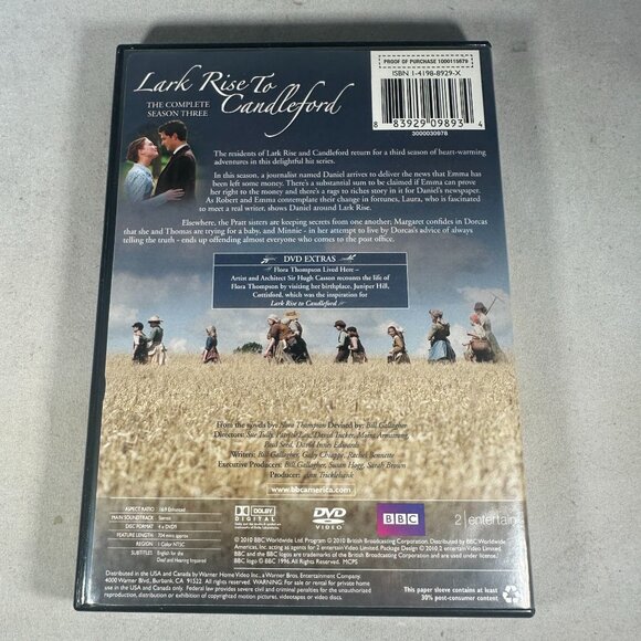Lark Rise To Candleford The Complete Season Three DVD Set BBC Drama 4 Discs - Picture 2 of 3